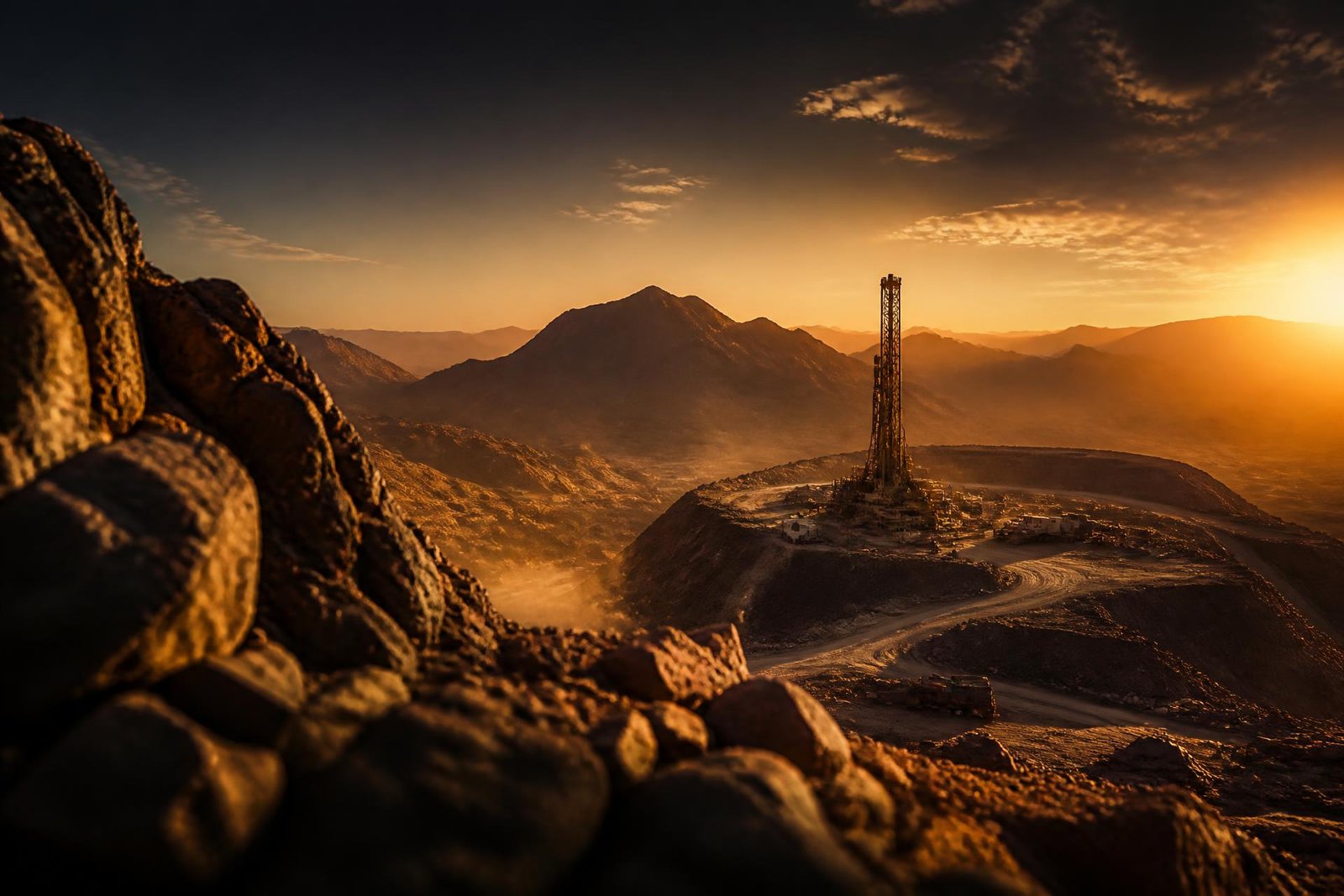 OURUM exploration site at dawn